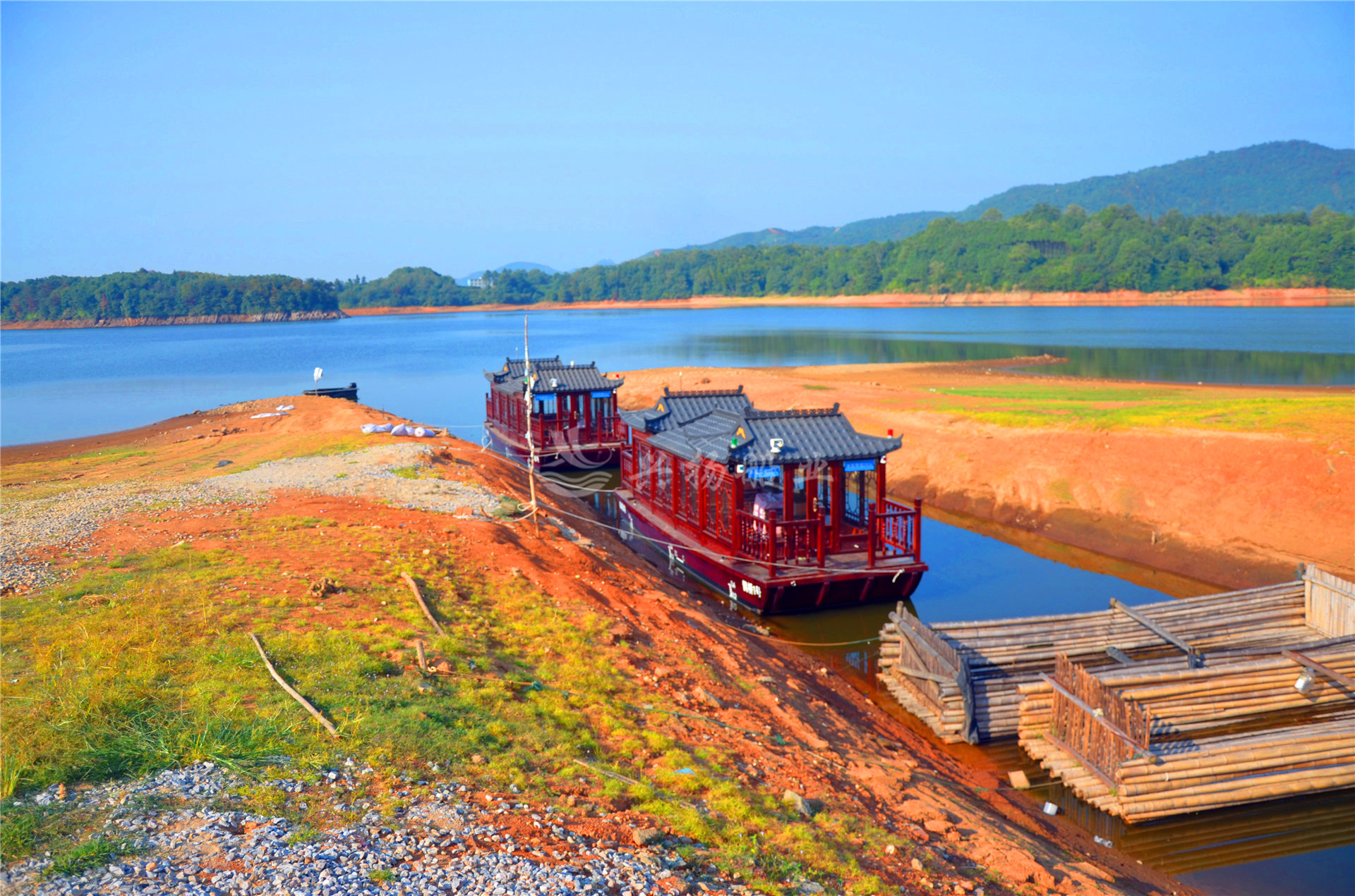 9m仿古畫(huà)舫船