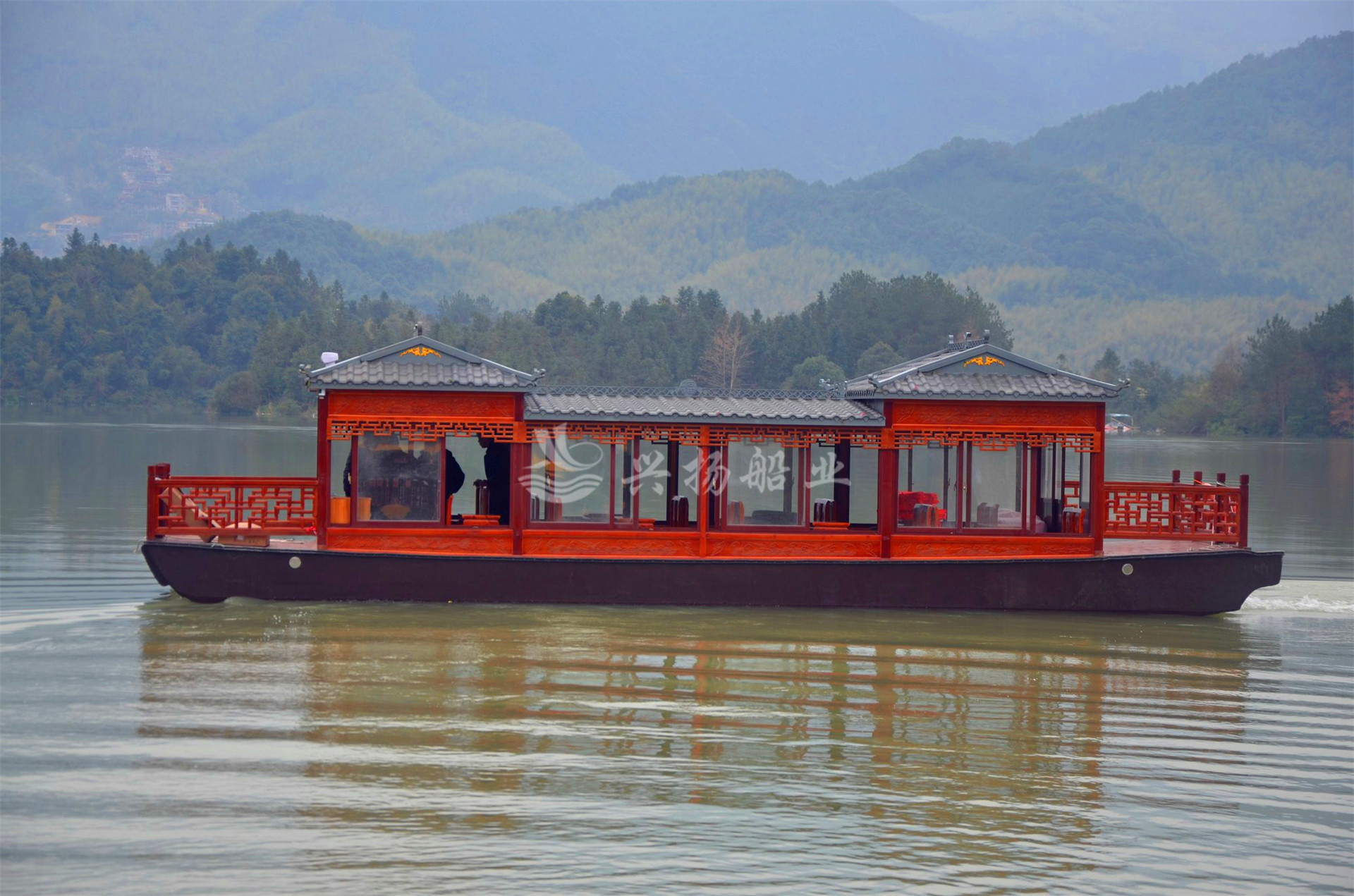 福建12m畫(huà)舫船