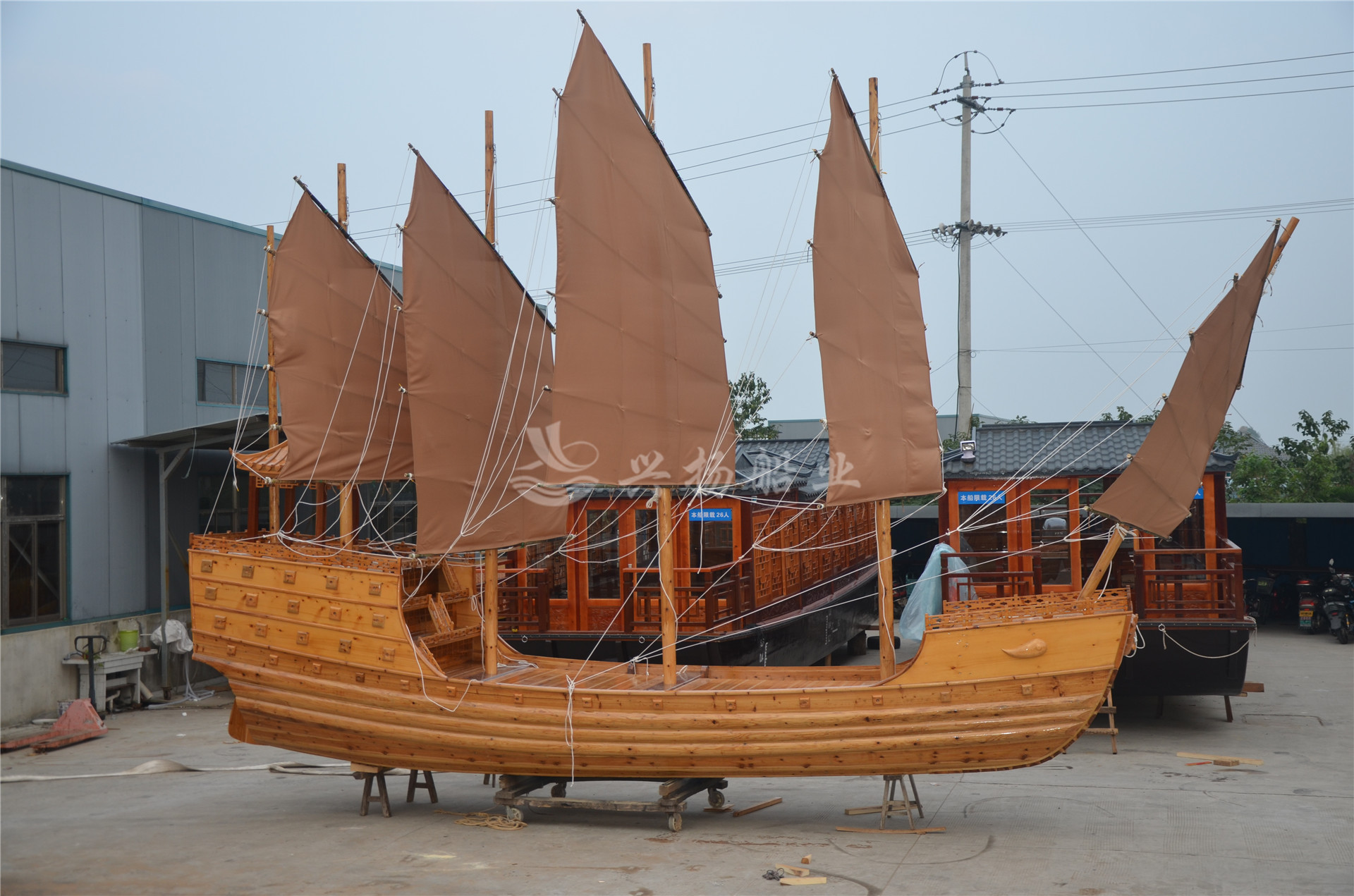 山東濟南伯樂(lè )實(shí)驗學(xué)校8米鄭和寶船