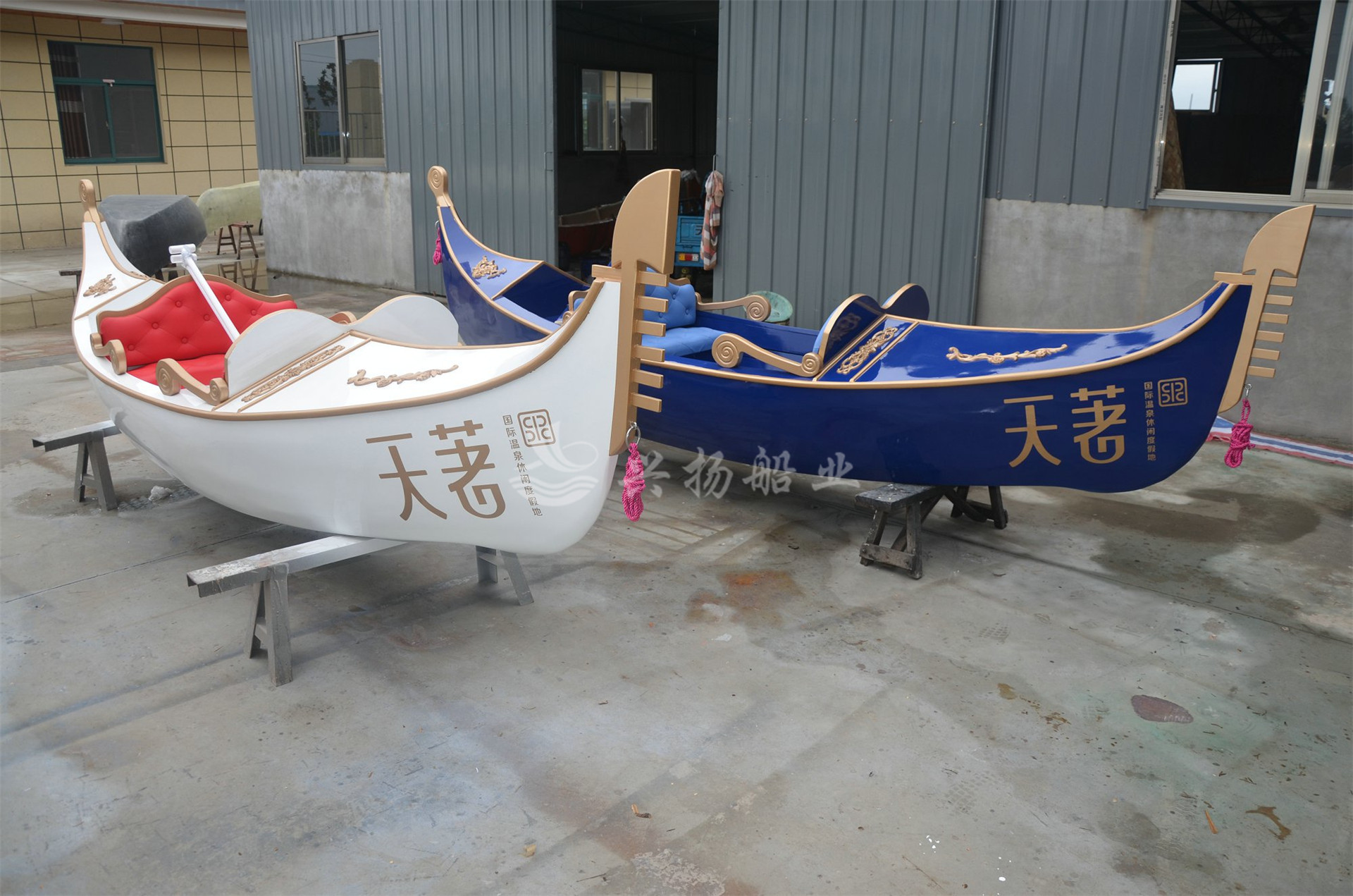 遼寧本溪LOGO景觀(guān)貢多拉船